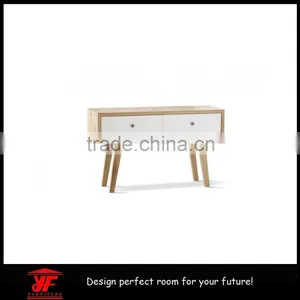 Scandinavian Furniture Cheap Fancy Wooden Classic Morden Console Table thumbnail-1