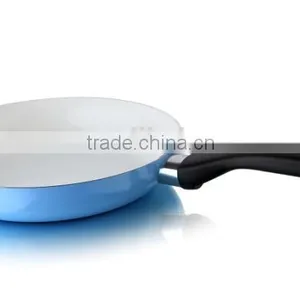Sky Blue Color Nonstick Cooking Pan Frying Skillet Pan Pizza Pan Egg Pan thumbnail-2