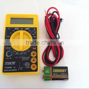 China Original Manufactuer Lifetime Warranty New ABS Handled Multifunction LCD Digital Multimeter With CE Approved thumbnail-4