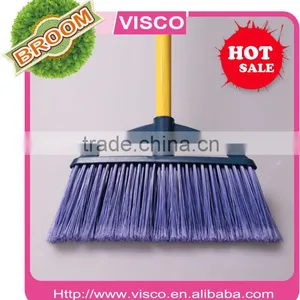 Idustrial Hot Sale Cleaning Plastic Broom,PC313PP thumbnail-1