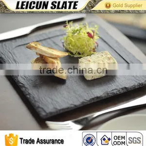 Hot Sale Natural Slate Dinner Plates With Unique Split Surface thumbnail-3