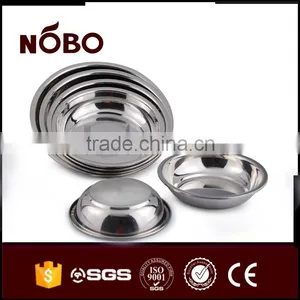Round Shape Stainless Steel Dinner Plate thumbnail-6