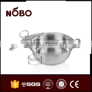 China Factory Stainless Steel Soup Pot With Glass Lid thumbnail-4