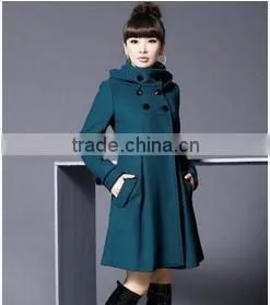 2014 Women's New Cotton-padded Slim MD-LONG Loose Coats Overcoats Parka Quality Choice thumbnail-3