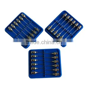 WJ307 Cheap 13mm Hub Metal Injection Needles Syringe Needle thumbnail-1