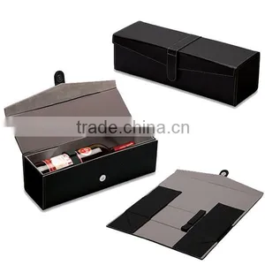Custom Made Folding Cardboard Wine Bottle Box thumbnail-2