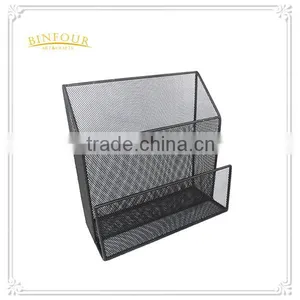 Table Standing 2 Mesh Pockets Metal Book Stand thumbnail-5