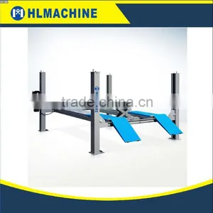 Four Post Car Lift Car Alignment Lift Manual Cylinder Hydraulic Lift thumbnail-1
