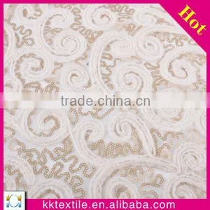 2015 Beaded Cord Lace Fabric thumbnail-1