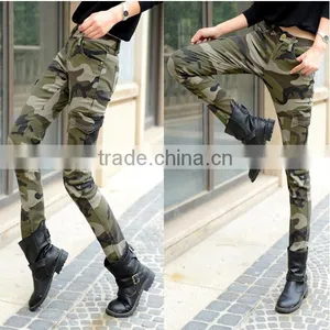 Newest Fashion Camo Skinny Jeans Woman Camouflage Jeans Slim Plus Size Pencil Jean Femme Pantalones Mujer thumbnail-4