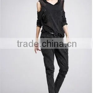 Jeans Woman Feet Harem Pants Women Slacks Spring New Personality Europe Joker Slim Slimming Pants thumbnail-1