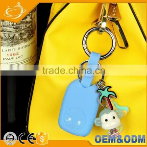 Hot Sale Promotion Gift Wholesale Eco-friendly Silicone Car Key Shell For Toyota Key Case Cover thumbnail-3
