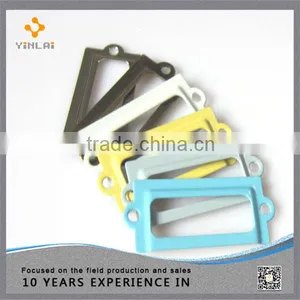Hot Sales 21x49mm Metal Colorful Label Holder thumbnail-2