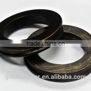 High Quality Rope Curtain Rings Hooks Clips Wooden Curtain Rods thumbnail-4