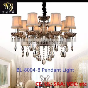High Quality Led Luxury Classical Italy Style Crystal Acrylic Chandelier Glass Light thumbnail-2