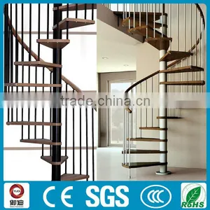 Iron Decorative Curved Handrail for Stairs thumbnail-1