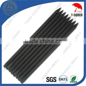 Good Quality Black Wood HB Pencil With Eraser thumbnail-1