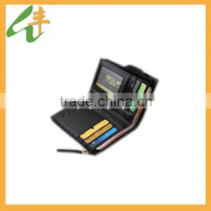 2014 Fashion Leather Business Card Wallet Card Holder for Men thumbnail-1