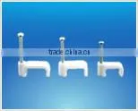 White Flat Nail Wire Clip 6mm Packaging as Customer Requested thumbnail-1