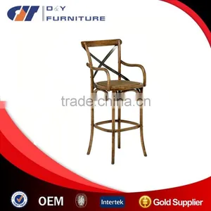 2016 Metal Antiquity KD Style Bar Stool Garden Stool thumbnail-1