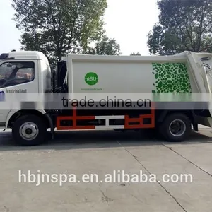 Export to Sorth America 140HP Garbage Compactor Truck Dongfeng thumbnail-2