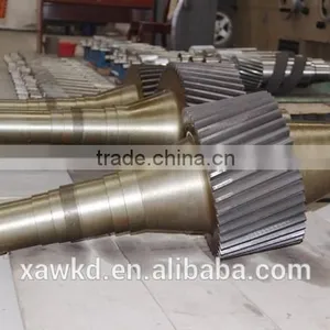 Hangji Brand High Quality Spare Parts Gear Shaft for Rolling Mill thumbnail-4