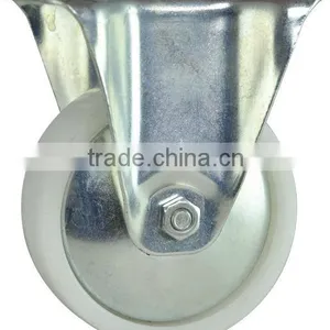 White PP Caster,white PP Castor,PP Industrial Caster Wheels thumbnail-2