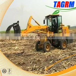 Big Size 44 KW Sugar Cane Grab Loader ZLG16 Small Wheel Loader for Loading Sugar Cane Selling thumbnail-6