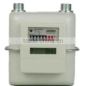 ICG4S Sapphire Diaphragm Household Steel Case IC Card Prepaid Intelligent Gas Meter thumbnail-1