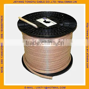 Clear Wires and Cables Gold Silver Speaker Wire thumbnail-2