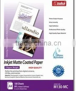 Matte Coated Double Side Inkjet Photo Paper 140-300g thumbnail-1
