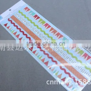 High Quality Les Decoration Self-adhesive Lace Sticker thumbnail-3