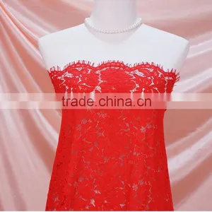 Red/white Fabric Lace thumbnail-2