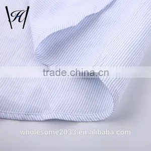 100%cotton Cool Short Blue Mens Button Down Shirts thumbnail-2