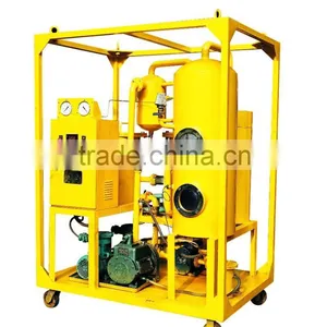 Engine Oil Filtration Purifier With 6000L/H Capacity for Hydralic Oil Turbine Oil Purification thumbnail-4
