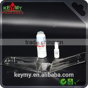 Customized High Quality 100% Virgin Material Tri-fold Clamshell Blister Packing for Bottles Quality Choice thumbnail-1