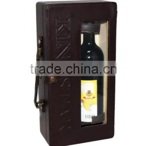 Various Custom Printed Leather Liquor Box/Wine Gift Box/MDF Beer Box thumbnail-2