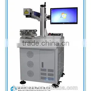 20W Fiber Laser Marking Machine Price for Metal / Glass / Plastic / Iphone 6 Case thumbnail-3
