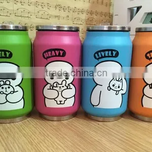 Wholesale Stainless Steel Vacuum Flask Zip-top Bottle With Straw thumbnail-3