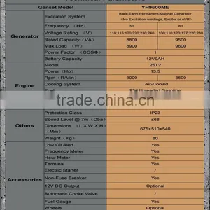 240V 60Hz 6500 Watt Generator For Hi-Tech Facilities thumbnail-3