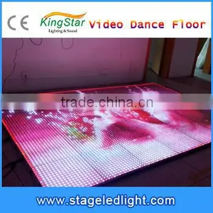 China LED Display Panel 50X50cm Video Dance Floor For Sale 3D Effect Stage Lighting Wedding Christmas Decorative Club Party thumbnail-2