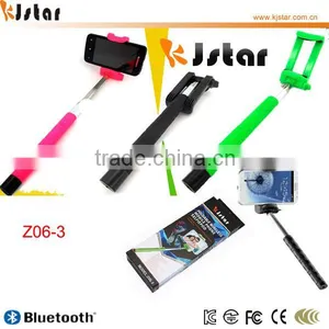 2015 Original KJSTAR New Bluetooth Foldable Selfie Stick Monopod thumbnail-3