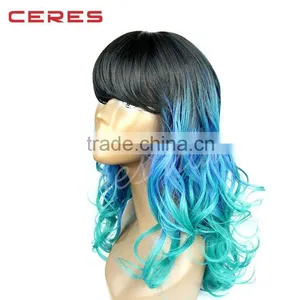 Custom Sample Order Accepted Wavy Texture 26'' 100% Futura Synthetic Lace Front Wigs Accept &Escrow Payment thumbnail-2