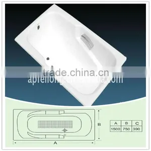 Supplier Durable Cast Iron Bath/burliness Bath Tub Sale/bathtub thumbnail-1
