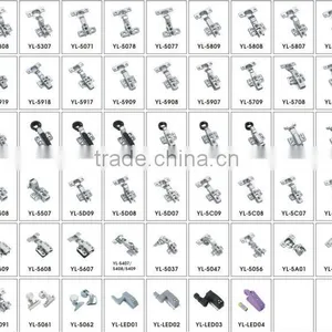 Types of Furniture Hinges Hidden Hinges Kitchen Cabinet Hardware Hinges thumbnail-2