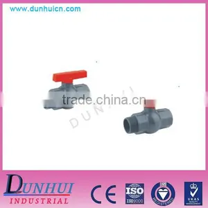 High Quality and Low Price Cheap PVC Octagonal Ball Valve thumbnail-1