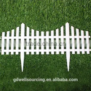 White Fence Plastic Fence Garden Fencing Wholesale Foldable Green Garden Fence Good Quality Plastic Garden Gate thumbnail-3