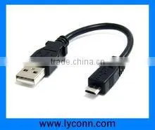 Usb 2.0 Cable With Micro Usb Shielded High Speed Cable 3.5mm Jack thumbnail-1