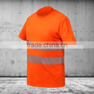 EN20471 High Visibility Reflective Safety T- Shirt thumbnail-1