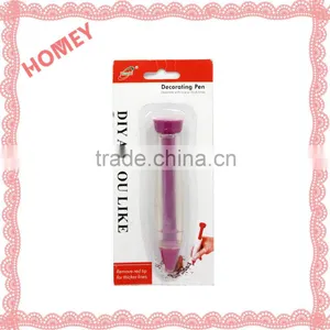 Stylish Silicone Pastry Decorating Pen Cake Cookie Pastry Cream Chocolate Icing Decorating Syringe thumbnail-1